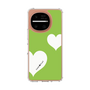 スリムプロテクションケース［ Two Hearts - Green ］