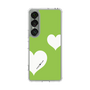 スリムプロテクションケース［ Two Hearts - Green ］