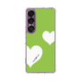 スリムプロテクションケース［ Two Hearts - Green ］