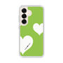 スリムプロテクションケース［ Two Hearts - Green ］