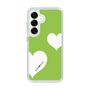 スリムプロテクションケース［ Two Hearts - Green ］