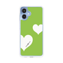 スリムプロテクションケース［ Two Hearts - Green ］