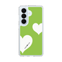 スリムプロテクションケース［ Two Hearts - Green ］