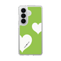 スリムプロテクションケース［ Two Hearts - Green ］