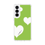スリムプロテクションケース［ Two Hearts - Green ］