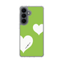 スリムプロテクションケース［ Two Hearts - Green ］