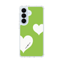 スリムプロテクションケース［ Two Hearts - Green ］