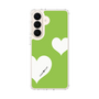 スリムプロテクションケース［ Two Hearts - Green ］