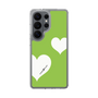 スリムプロテクションケース［ Two Hearts - Green ］