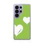 スリムプロテクションケース［ Two Hearts - Green ］