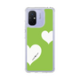 スリムプロテクションケース［ Two Hearts - Green ］