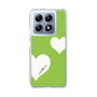 スリムプロテクションケース［ Two Hearts - Green ］