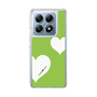 スリムプロテクションケース［ Two Hearts - Green ］
