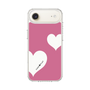 スリムプロテクションケース［ Two Hearts - Pink ］