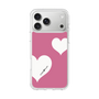 スリムプロテクションケース［ Two Hearts - Pink ］