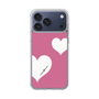 スリムプロテクションケース［ Two Hearts - Pink ］