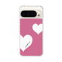 スリムプロテクションケース［ Two Hearts - Pink ］