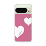 スリムプロテクションケース［ Two Hearts - Pink ］