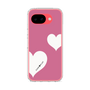 スリムプロテクションケース［ Two Hearts - Pink ］
