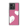 スリムプロテクションケース［ Two Hearts - Pink ］
