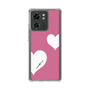 スリムプロテクションケース［ Two Hearts - Pink ］