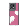 スリムプロテクションケース［ Two Hearts - Pink ］