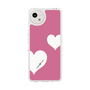 スリムプロテクションケース［ Two Hearts - Pink ］