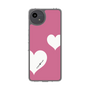 スリムプロテクションケース［ Two Hearts - Pink ］