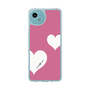 スリムプロテクションケース［ Two Hearts - Pink ］