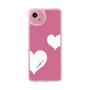 スリムプロテクションケース［ Two Hearts - Pink ］
