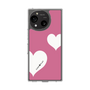 スリムプロテクションケース［ Two Hearts - Pink ］