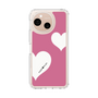 スリムプロテクションケース［ Two Hearts - Pink ］