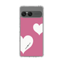 スリムプロテクションケース［ Two Hearts - Pink ］