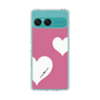 スリムプロテクションケース［ Two Hearts - Pink ］