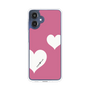 スリムプロテクションケース［ Two Hearts - Pink ］