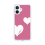 スリムプロテクションケース［ Two Hearts - Pink ］