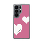スリムプロテクションケース［ Two Hearts - Pink ］
