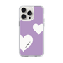 スリムプロテクションケース［ Two Hearts - Purple ］