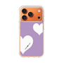 スリムプロテクションケース［ Two Hearts - Purple ］