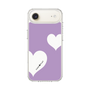 スリムプロテクションケース［ Two Hearts - Purple ］