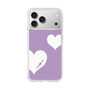 スリムプロテクションケース［ Two Hearts - Purple ］