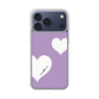 スリムプロテクションケース［ Two Hearts - Purple ］