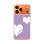 スリムプロテクションケース［ Two Hearts - Purple ］