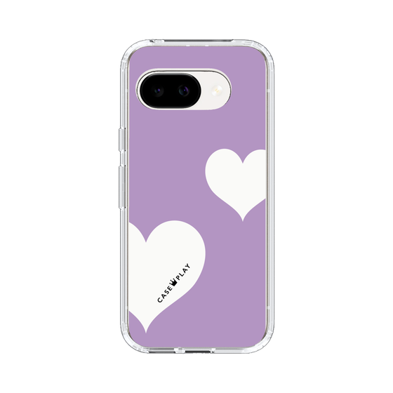 スリムプロテクションケース［ Two Hearts - Purple ］