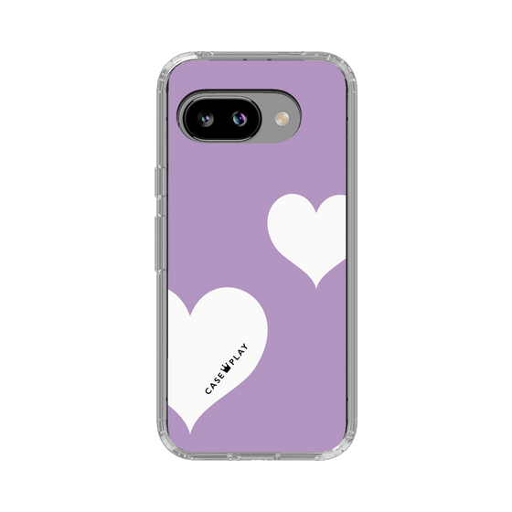 スリムプロテクションケース［ Two Hearts - Purple ］