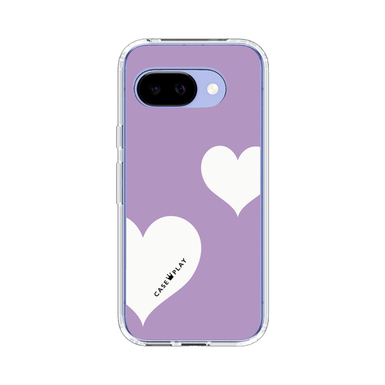 スリムプロテクションケース［ Two Hearts - Purple ］