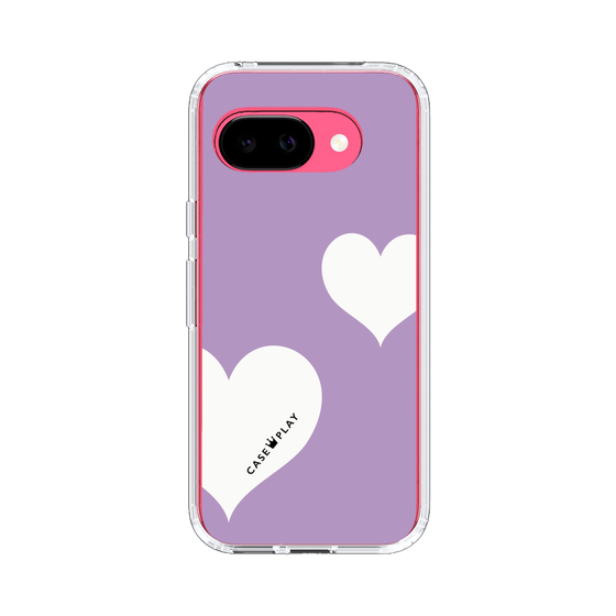 スリムプロテクションケース［ Two Hearts - Purple ］