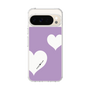 スリムプロテクションケース［ Two Hearts - Purple ］