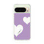 スリムプロテクションケース［ Two Hearts - Purple ］