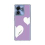 スリムプロテクションケース［ Two Hearts - Purple ］